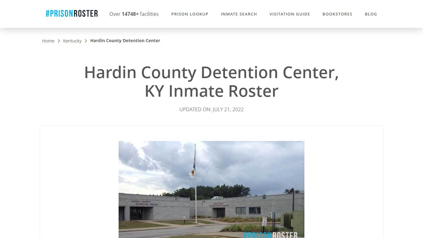 Hardin County Detention Center, KY Inmate Roster